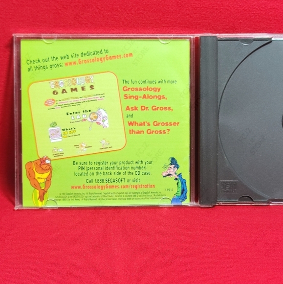 Planet Dexter's Grossology - MAC/PC, CD-ROM, Windows 3.1/95 / MAC System 7.1 - Picture 4 of 8